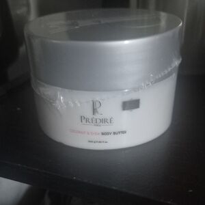 Coconut & Shea Body Butter - Silver and White